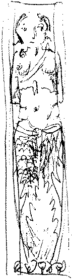 cariatide.�1999 Donald R Ricker from a drawing by A Campi
