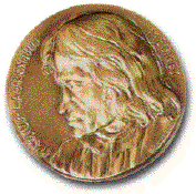 Premio Lorenzo il Magnifico, (MAGNUS LAURENTIUS MEDICES) medal by Paccioli