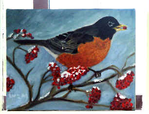 Luz Maskell, American Robin
