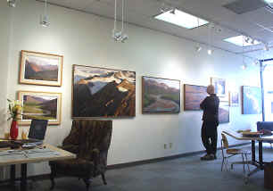 Don Weir at NemoArt Gallery; installation
